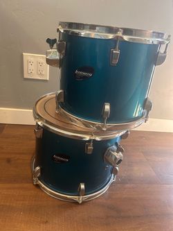 Ludwig Drum Toms - Blue Finish