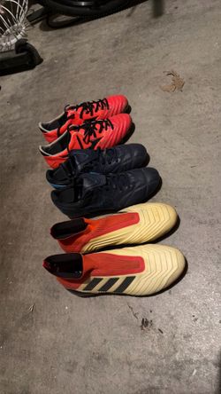 2 pair of soccer boots