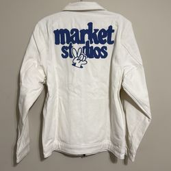 Market Studio Cream colored Jean Jacket