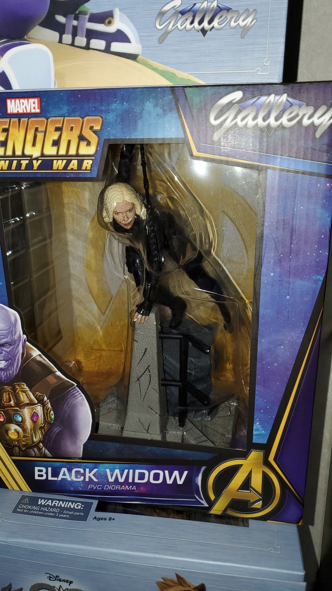 NEW Black Widow Avengers infinity war statue