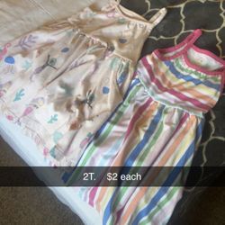 2T Little Girl Dresses