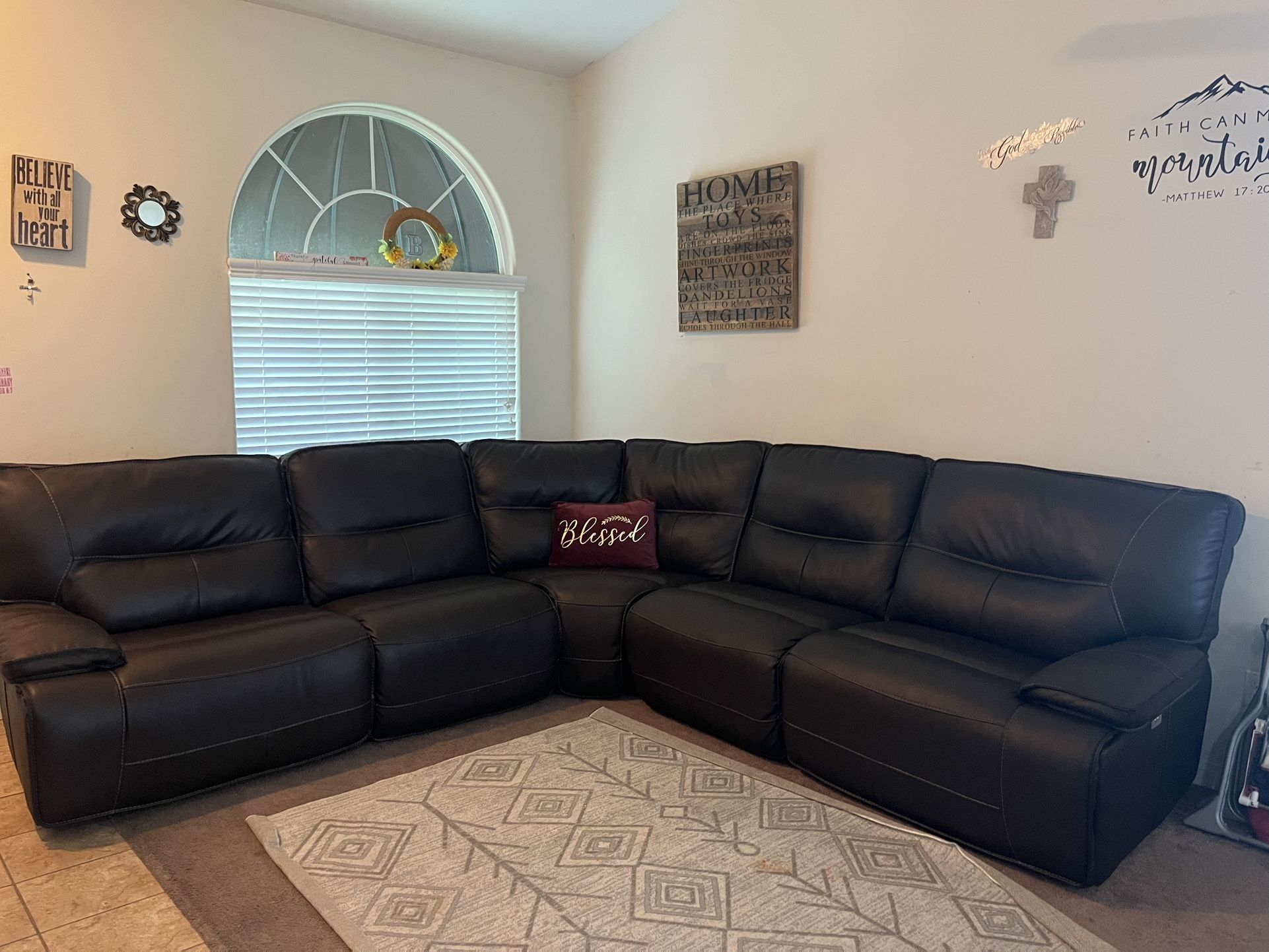 Leather Couch Sectional