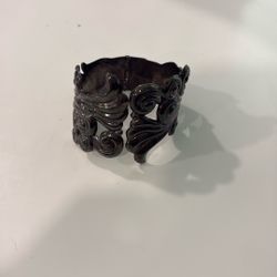 Sterling 925 Dragon Style Cuff Bracelet 