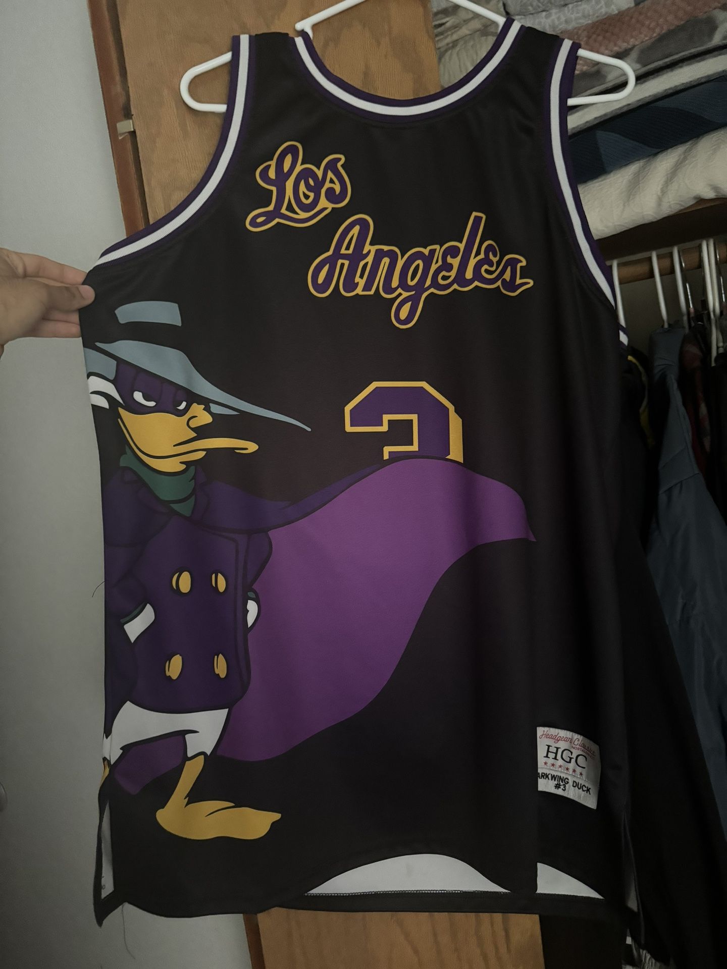Dark Wing Duck Jersey
