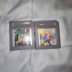 Authentic GameBoy Games Bundle - Taz-Mania & Wave Race