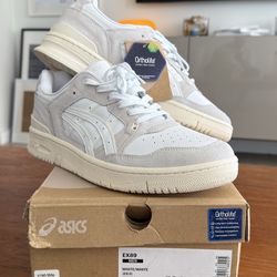 ASICS EX89 - Suede Cream White - Size 12 US