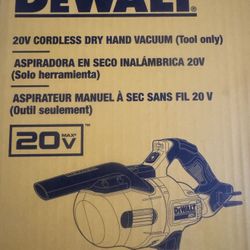 DEWALT Bagless 20V MAX Stick General Dirt Filter Handheld Vacuum (Tool Only) NEW