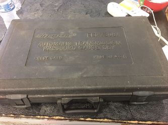 Snap On Automatic Transmission Pressure Gauge Set 