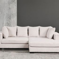 Sectional New In Box Ofverall Size 104 X 70 X 32