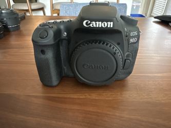 Canon EOS 90D DSLR Camera Body, Like New, ~4,000 Shots, 2 Batteries