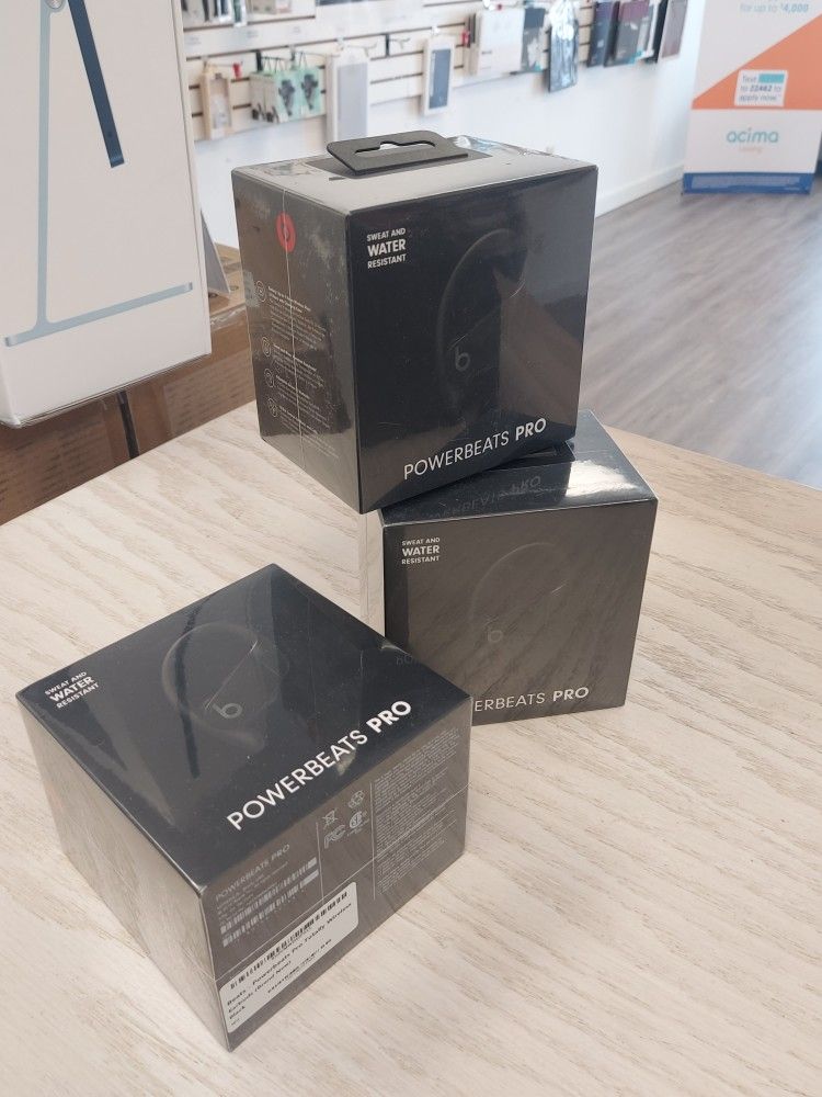 Powerbeats Pro Headphones Brand New - Best Deal In Town - $5 Down Today