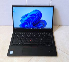 Lenovo ThinkPad x1 Carbon Laptop,14inch FHD,Intel Core i7,SSD Drive,16GB RAM,WiFi,Bluetooth,HDMI, USB-C, Windows 11 - Slim,Fast and Durable
