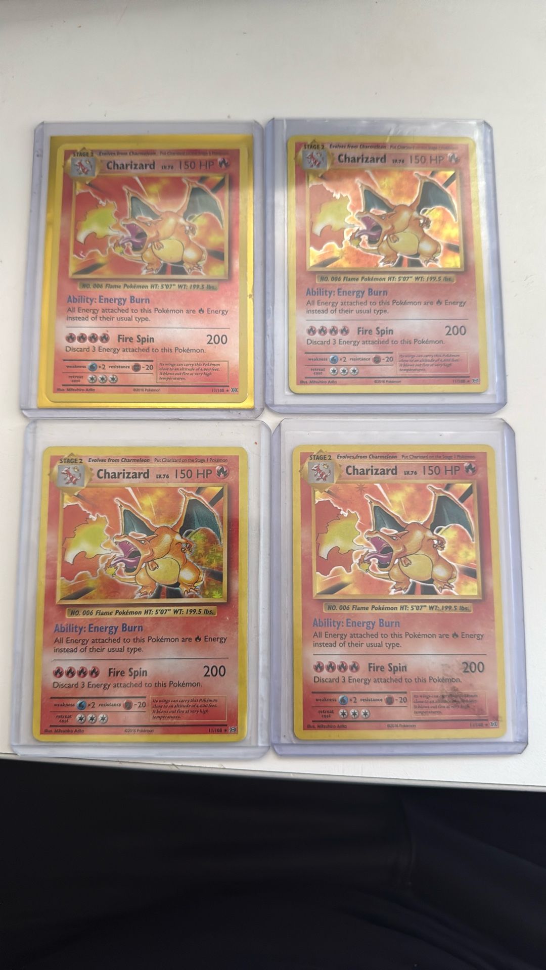 4 XY Charizard 11/108 For Sale