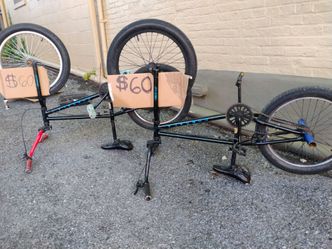 2 Cubsala bmx 20in bicycles