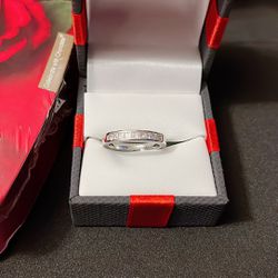 14k Channel set Diamond Band 