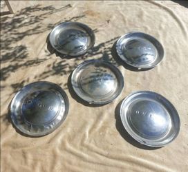 1953 BUICK HUBCAPS $150
