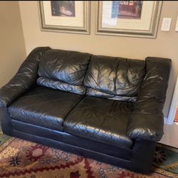 Leather Sofa Love Seat 