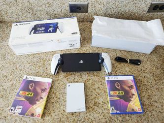 Like NEW Sony PS Portal / 2 TB Seagate Hard Drive & 2k24 Game!!