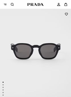 Prada Black Square Sunglasses - brand new in box