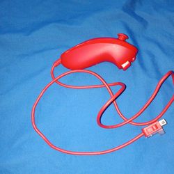#Nintendo.  Red Nintendo Wii Joystick  $10