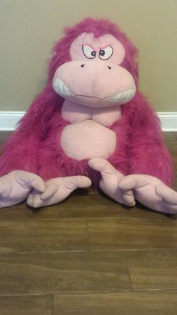 Giant pink gorilla