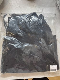 DENIM SHORTS COLOR BLACK ON BLACK (LARGE)