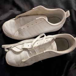 Used White Adidas Women's Size 6