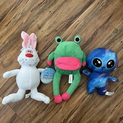 stuffed animal lot of three, all brand new with tags