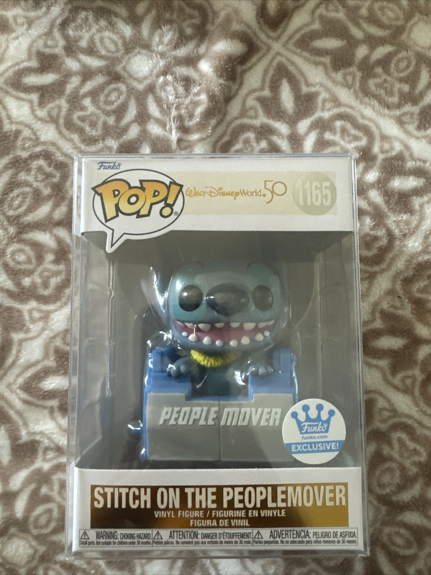 Stitch on The Peoplemover Funko Pop! (Lilo & Stitch)