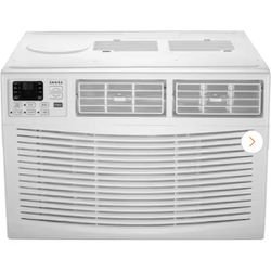 24,000 BTU 230V Window AC w/ Remote for Rooms up to 1500 24-Hour Timer 3-Speed Auto-Restart Digital Display ​White