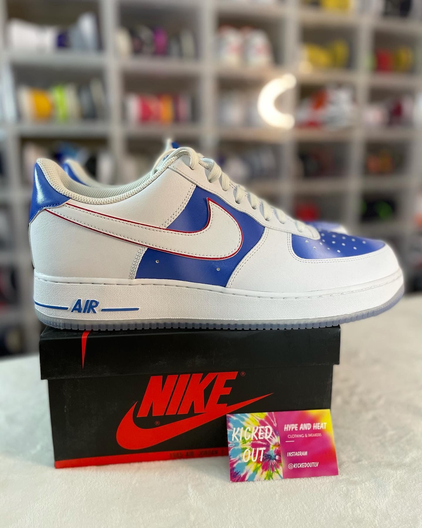 NEW* Nike Air Force 1 “Pacific Blue” Size 14 for Sale in North Las 