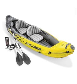 Intex Explorer K2 Inflatable Kayak Set (Unopened box)