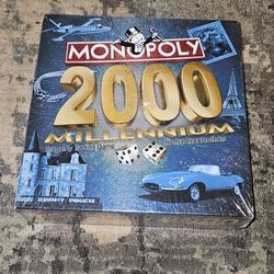 Monopoly 2000 Millennium Edition (1999) Parker Brothers Brand New Factory Sealed!!
