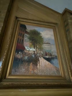 Oil paint art Eddie W.