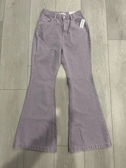Pacsun High Rise Bootcut Jeans Lavender Purple Mid-Wash Women's Size 28 (6) NWT