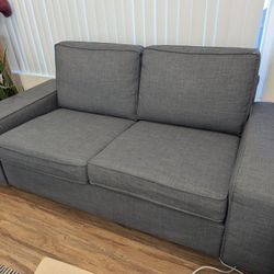 Two IKEA Couches - KIVIK Sofa And Loveseat
