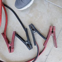 Jumper cables.