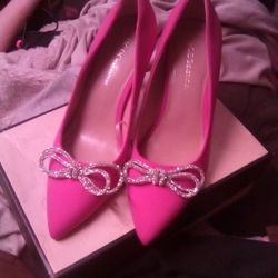 Fuchsia Pink High Heel 