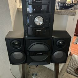 Sharp Stereo System