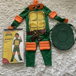 Michelangelo Costume Toddler Kids Teenage Mutant Ninja Turtles TMNT 2T Spirit Halloween