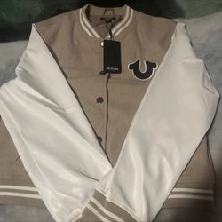 True Religion Women Jacket Varsity  Size M