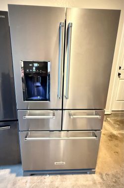🔥 KitchenAid French Door Premium con Gavetas y Dispensador Externo