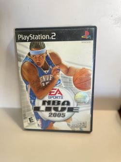 PlayStation 2 EA Sports NBA Live 2005 - CASE ONLY