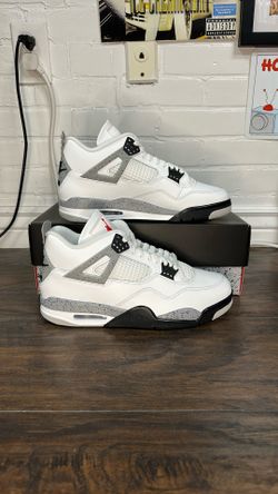 Jordan 4 White Cement 2025