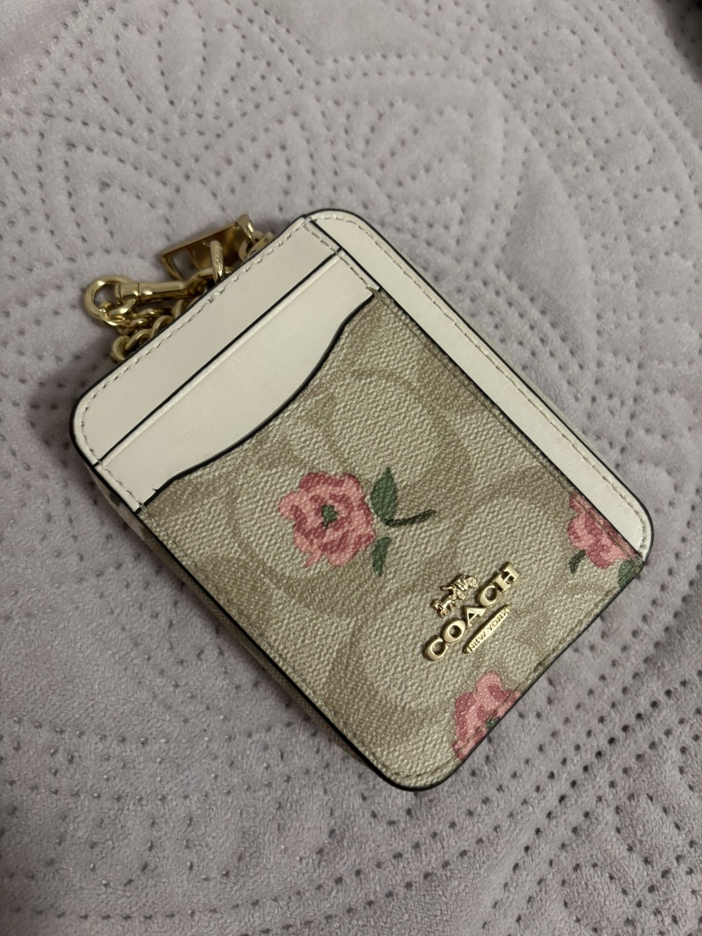 Coach Zip Card Wallet