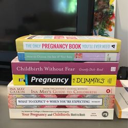 Pregnancy/ Birth Books- 7 Total