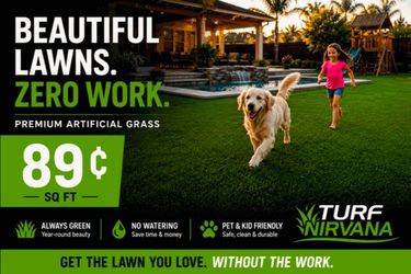 Pet turf .89 a sq. Blowout sale
