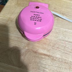 Nostalgia My Mini Heart, Waffle Maker