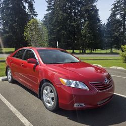 2007 Toyota Camry Red