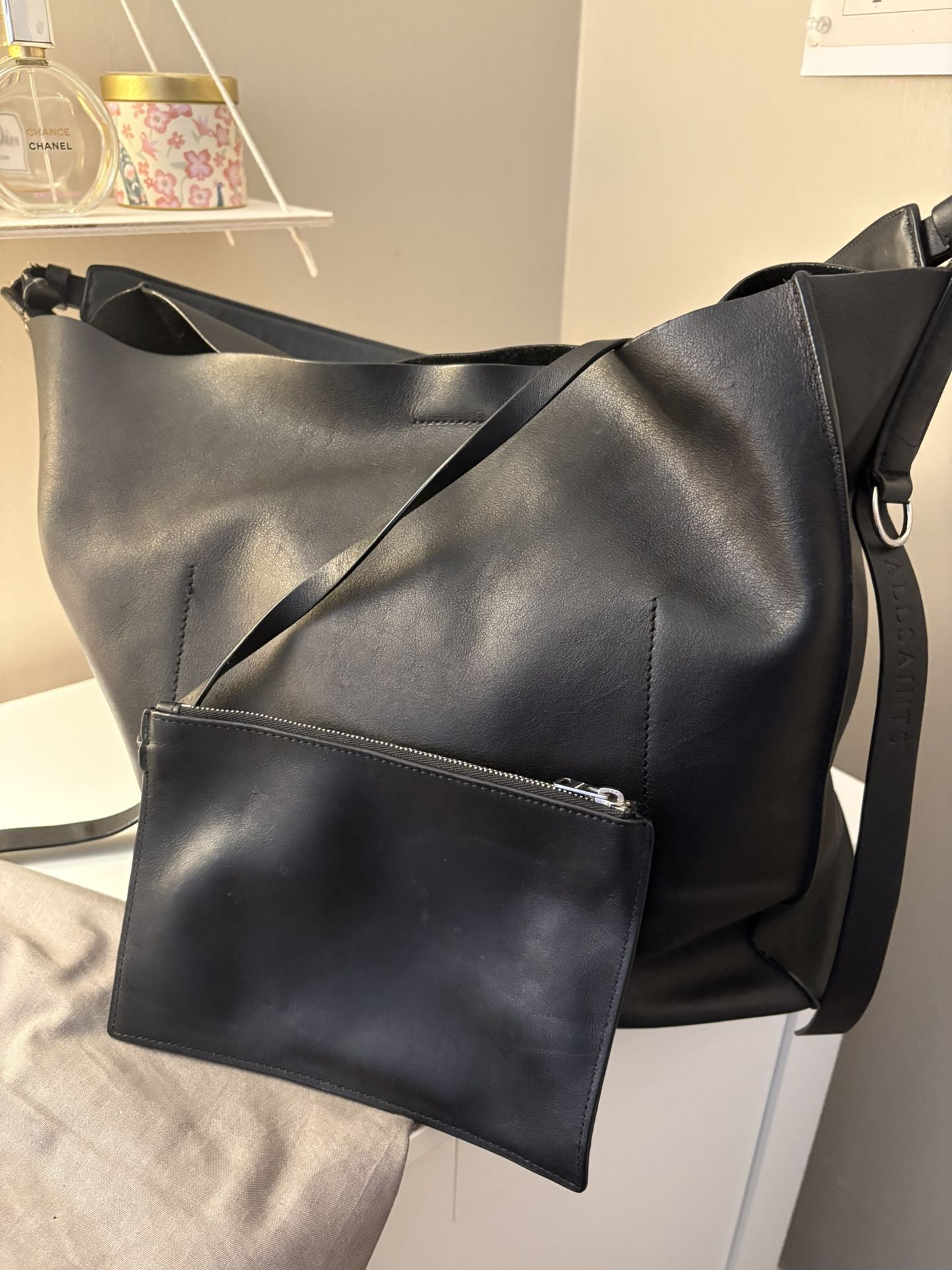 All Saints Large Travel Tote